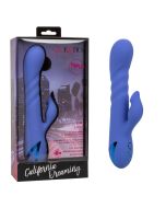 CalExotics California Dreaming L.A. Love Thrusting Vibrator Silicone box