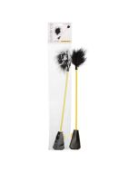 CalExotics Boundless Faux Feather Crop Tickling Feather BDSM Play box