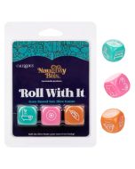 CalExotics Naughty Bits Roll With It Icon Based Sex Dice Game box
