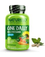 NATURELO One Daily Multivitamin for Men - with Whole Food Vitamins & Organic Extracts - Natural Supplement to Boost Energy, General Health - Non-GMO - 60 Capsules | 2 Month Supply