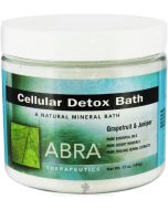 Cellular Detox Bath Grapefruit Juniper 17 Oz Abra Therapeutics