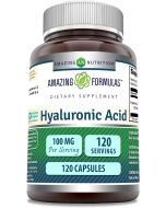 Hyaluronic Acid 100mg 120 Capsules Joint Support Amazing Formulas