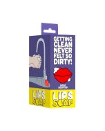 Kiss Soap Premium Lips Shaped Rose Scented Shots Toys box