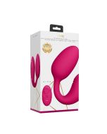 Shots Toys Vive Aika Pink Pulse Wave Vibrating Silicone Love Egg