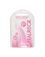 Non Realistic Dildo Pink 4.5" Crystal Clear Suction Cup box