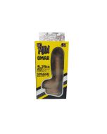 SI Novelties Yo Man Omar 5.25" Life Like Dildo Caramel Suction Cup