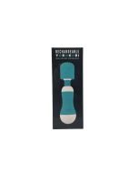 Mini Wand Vibrator SI Novelties Rechargeable Yorokobi Teal box