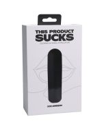 This Product Sucks Sucking Clitoral Stimulator Rechargeable Black