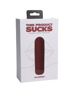This Product Sucks Sucking Clitoral Stimulator Rechargeable Red box