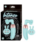 Nasstoys Intense Remote Clit Licker 12 Function Vibrator Aqua