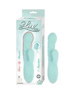 Nasstoys Luv Heat Up Thruster Aqua Clit Licker Silicone Vibrator
