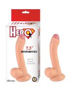 Dildo Nasstoys Hero 7.5" Uncircumcised Realistic Flexible