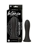 Nasstoys Intense Anal Vibrator Rechargeable Waterproof Silicone Black