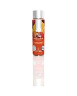 System Jo New H2O Peachy Lips Flavored Lubricant Latex Safe 4Oz