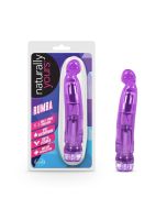 Vibrator Blush Naturally Yours Rumba Purple Waterproof Soft TPE box