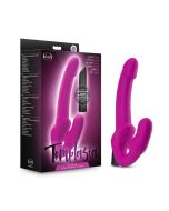 Blush Temptasia Estella Strapless Silicone Pink Dildo Vibrating Bullet box
