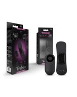 Blush Temptasia Remote Control Hands Free Play Panty Vibe Black box