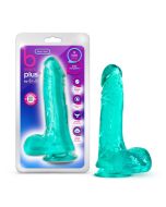 Blush B Yours Plus Teal Ram N' Jam 8" Dildo Suction Cup Base box