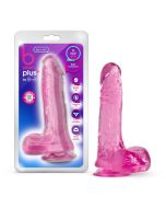 Blush B Yours Plus Ram N' Jam 8" Dildo Pink box