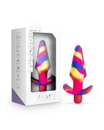 Anal Plug Blush Avant Free Spirit Scarlet Vibrating Silicone box