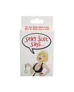 Sexy Slut Says Sex Card Game Must Do What You Are Told box
