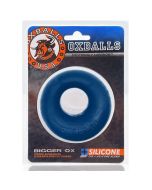 Oxballs Bigger Ox Silicone Padded Cock Ring Blue Ice box