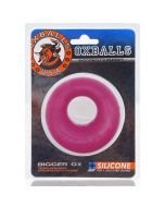 Oxballs Bigger Ox Silicone Padded Cock Ring Hot Pink Ice box