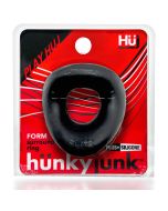 Oxballs Hünkyjunk Form Cockring Tar Ice Curved Silicone box