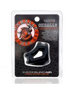 Cocksling Air Sling Flextpr Black Oxballs Cock Ring Ballstretcher box