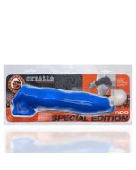 Cocksheath Fido Special Edition Oxballs Teal Stretchy Flextpr box