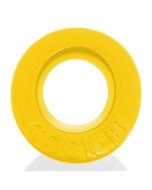 Cock Ring Oxballs Cock B Bulge Thick Shape Silicone Yellow front