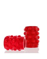 Oxballs Bubbles Silicone Nipsuckers Red