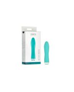 Iconic Charm Classic Travel Size Vibrator Aqua
