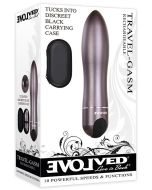 Evolved Travel Gasm Rechargeable Bullet Vibrator Waterproof box