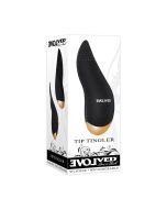Evolved Tip Tingler Tongue Shaped Rechargeable Silicone Vibrator box