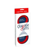 Creative Conceptions Quickie Flexible Silicone Cuffs Large Red box