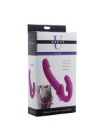 Strap U Evoke Vibrating Strapless Silicone Strap On Dildo box