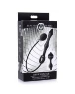 Master Series Devils Rattle Inflatable Silicone Anal Plug Cock Ring box