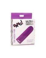 Bang! 10X Mega Vibe Purple Silicone Rechargeable Bullet Vibrator box