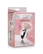 Anal Plug Gemstones Rose Quartz Booty Sparks  Heart Shaped Small box