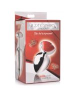 Anal Plug Booty Sparks Gemstones Red Jasper Heart Shaped Large box