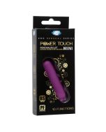 Cloud 9 Power Touch III Bullet Rechargeable Vibrator Plum box