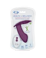 Cloud 9 Health & Wellness Panty Leaf Vibrator Remote Control Plum box