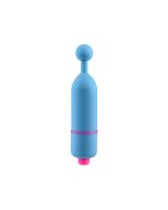 Rock Candy Fun Size Suga Stick Blue Gender Friendly Vibrator solo