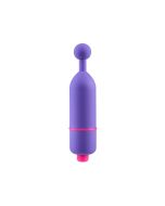 Rock Candy Fun Size Suga Stick Purple Gender Friendly Vibrator solo