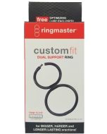 Ringmaster Custom Fit Dual Support Cock Ring Trim To Fit box