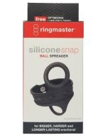 Ringmaster Silicone Snap Ball Spreader Adjustable Cock Ring