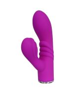 Xcitme Spark Rabbit Style Clitoris G Spot Vibrator Purple