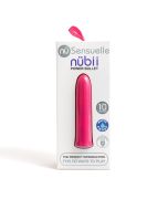 Bullet Vibrator Sensuelle Nubii 15 Function Blush Pink Rechargeable box