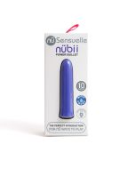 Bullet Vibrator Sensuelle Nubii 15 Function Ultra Violet Rechargeable box